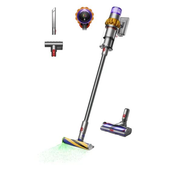 Dyson V15 Detect Cordless Vacuum, closer in